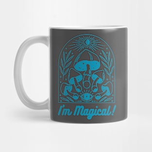 I'm Magical! Eye See Magic & Glitter & Mushrooms! Mug